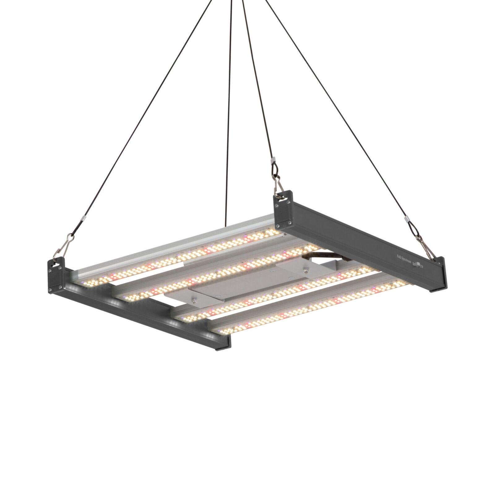 120 W 120W LED Grow Light | 2.4μmol/J Full Spectrum | App Control & Dimmable 4-Bar Lamp for 2x2ft Indoor Plants Full Cycle Growth - immagine 1