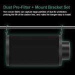 6*16Inch Hydroponic Air Carbon Filter Australian Charcoal Odor Scrubber Reversible Flange Included - immagine 5