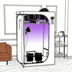 48"x24"x60" 1680D Mylar Grow Tent Kit with Smart Controller & Full Grow Equipment Set - immagine 10