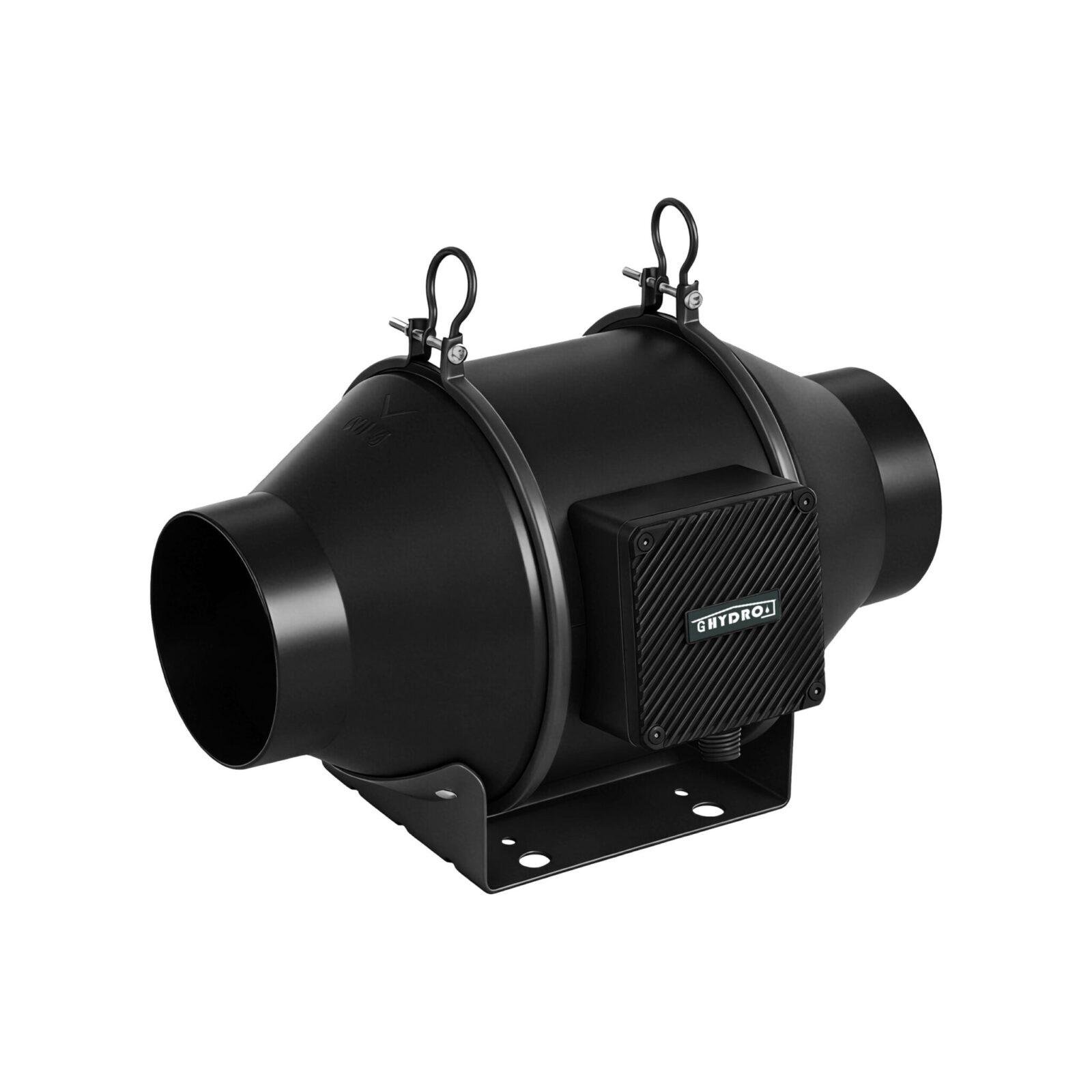 Ventilatore da condotto in linea da 4 pollici, 212 CFM, silenzioso, con motore EC, per tende da coltivazione, colture idroponiche e giardinaggio indoor