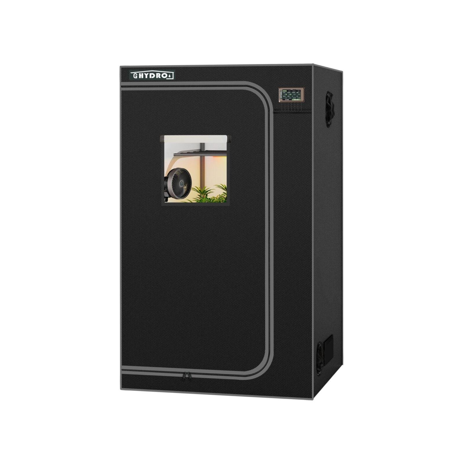 Tenda da coltivazione per interni 48”*24”*60” (4×2) in tessuto 1680D: idroponica, climatizzazione, crescita ottimale