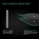 48''*48''*80'' (4×4) 1680D Indoor Grow Tent: Hydroponic, Climate Control, Optimal Growth - immagine 4