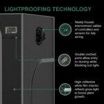 48''*48''*80'' (4×4) 1680D Indoor Grow Tent: Hydroponic, Climate Control, Optimal Growth - immagine 5